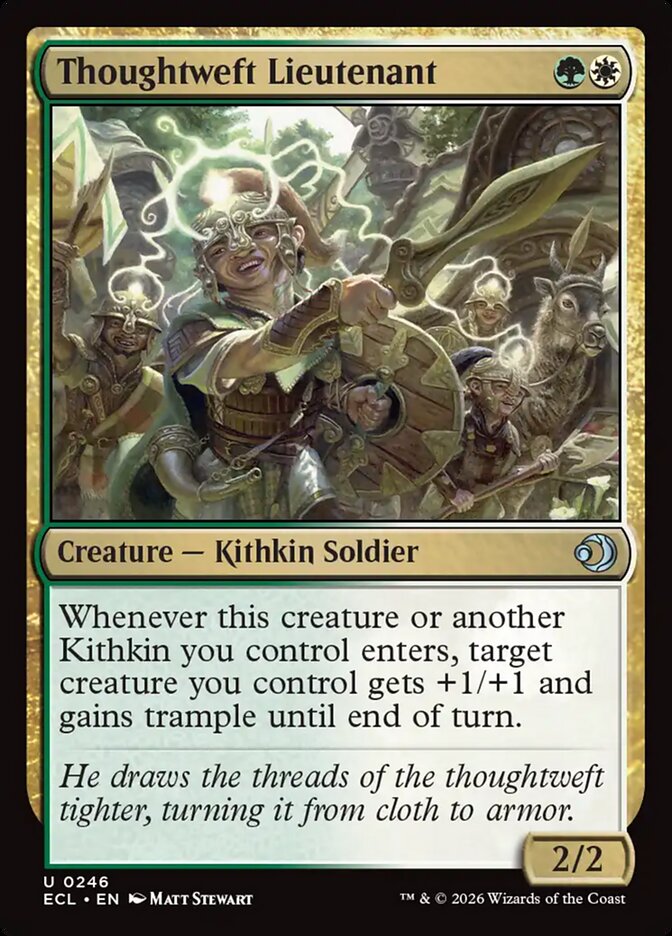 Thoughtweft Lieutenant - ECL 246 (Foil)