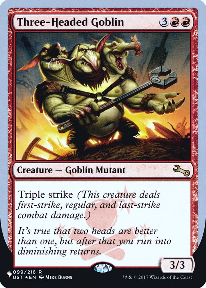 Three-Headed Goblin - ULST 31 (Foil)