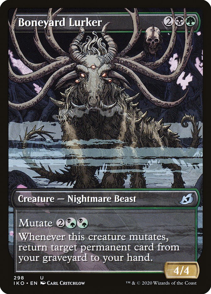 Boneyard Lurker - Ikoria: Lair of Behemoths 298 (Foil)