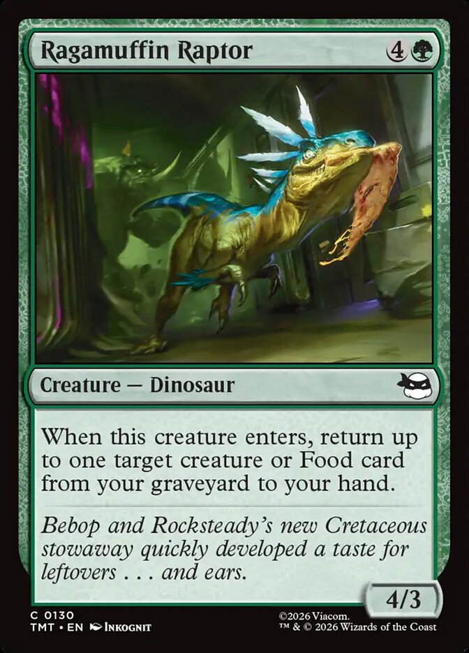 Ragamuffin Raptor - Teenage Mutant Ninja Turtles 130