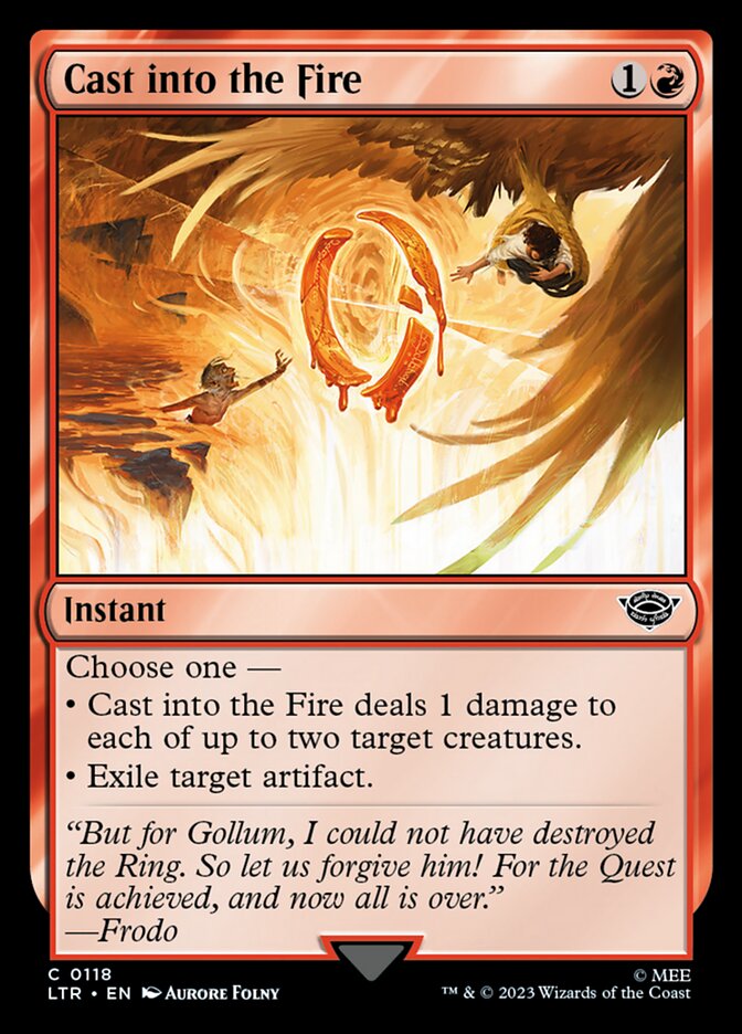 Cast into the Fire - LTR 118