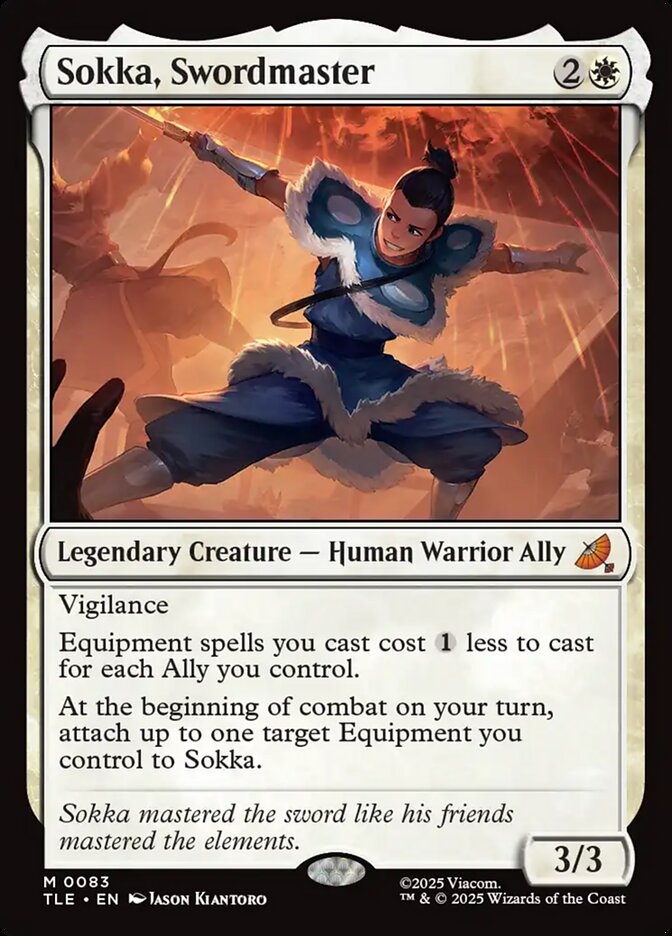 Sokka, Swordmaster - TLE 83