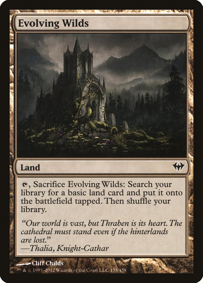 Evolving Wilds - DKA 155 (Foil)