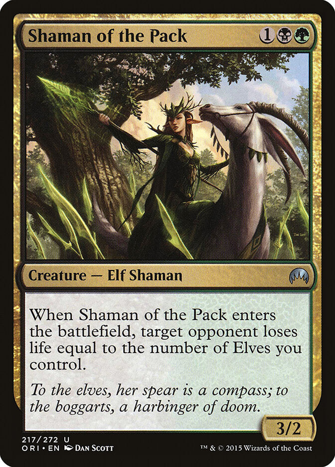Shaman of the Pack - Magic Origins 217