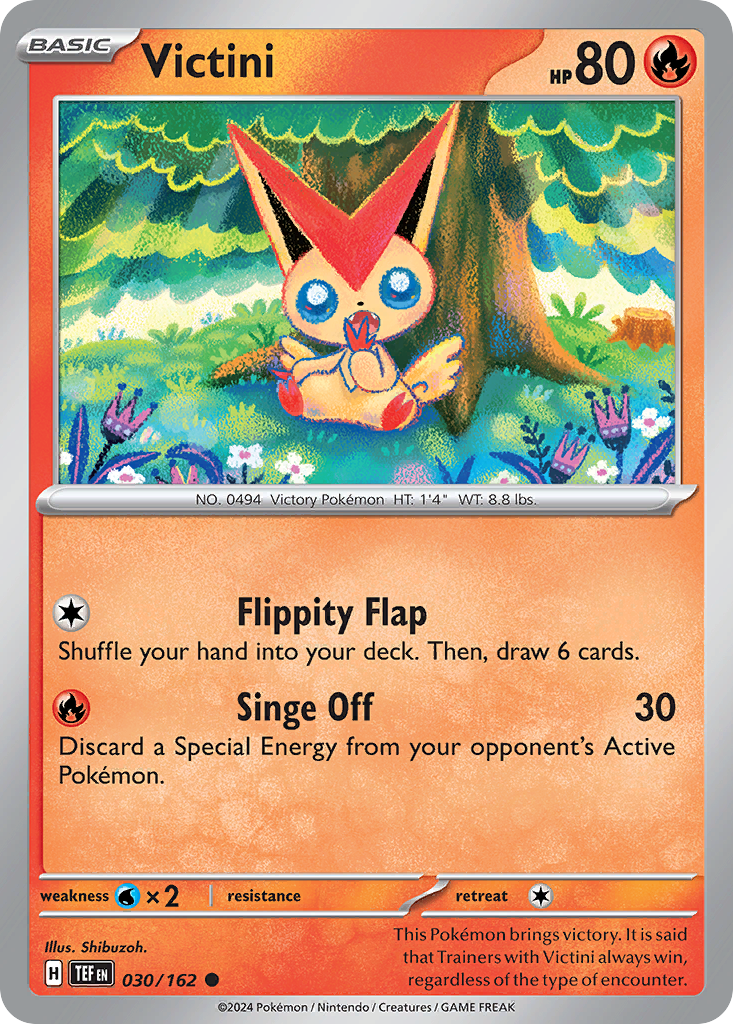 Victini - Temporal Forces 030/162 - Near Mint