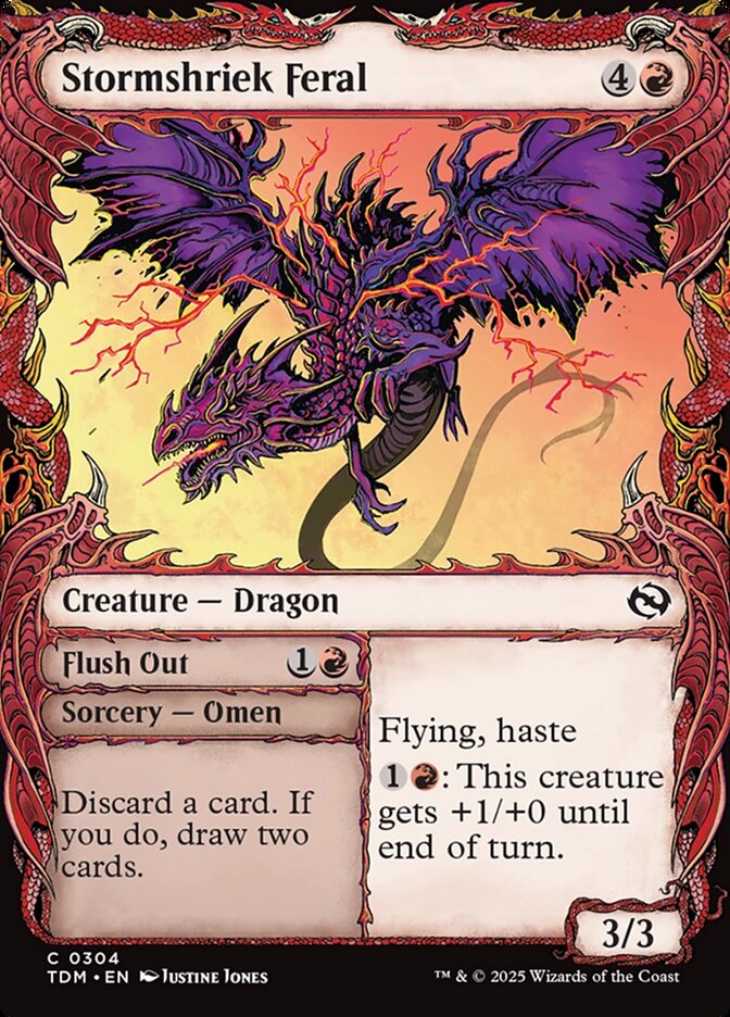 Stormshriek Feral // Flush Out - TDM 304 (Foil)