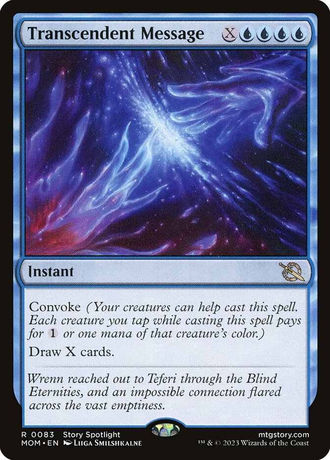 Transcendent Message - MOM 83