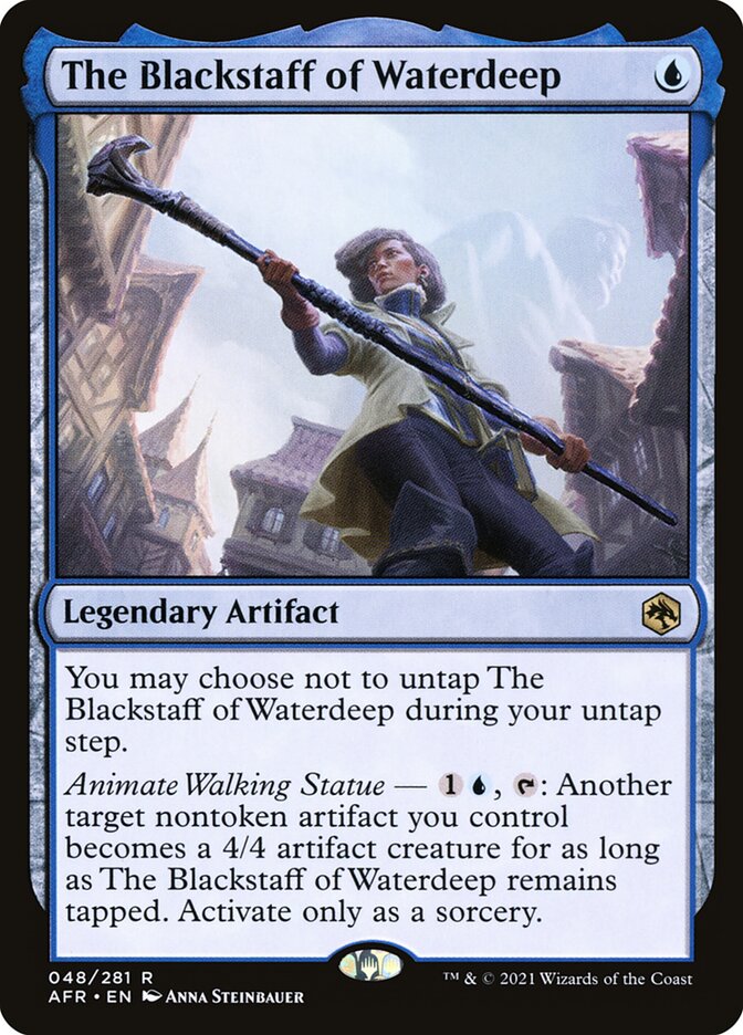 The Blackstaff of Waterdeep - AFR 48 (Foil)