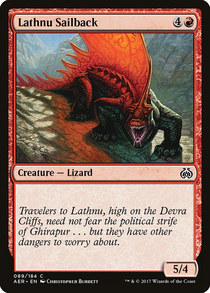 Lathnu Sailback - Aether Revolt 89