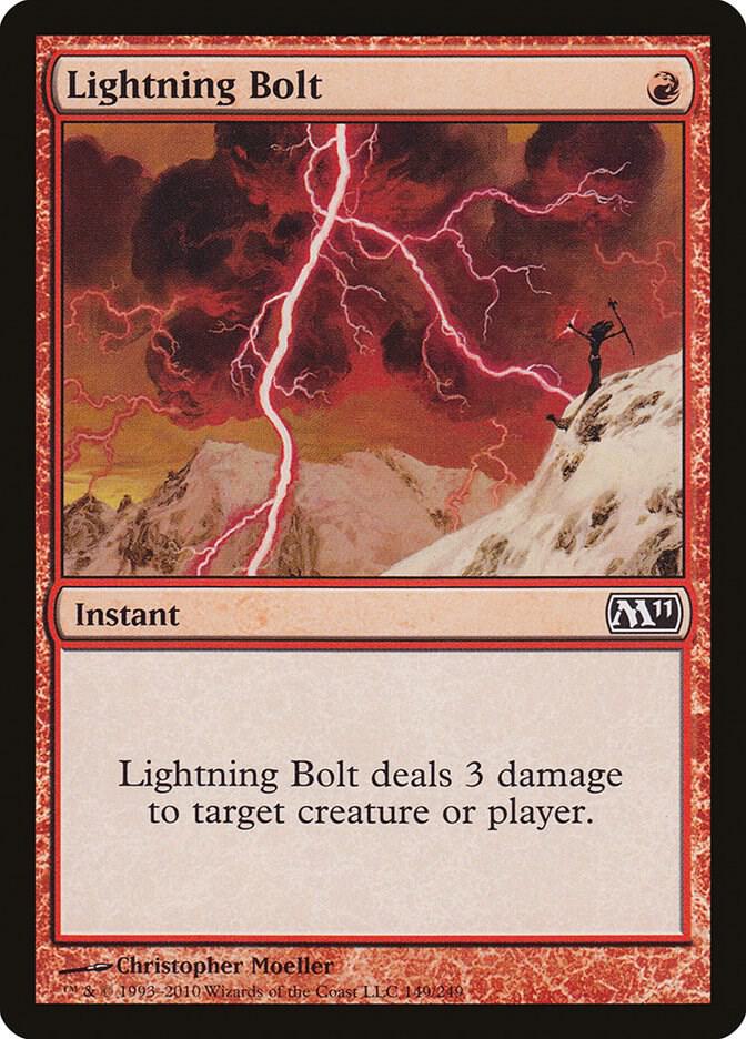 Lightning Bolt - Magic 2011 (M11) 149