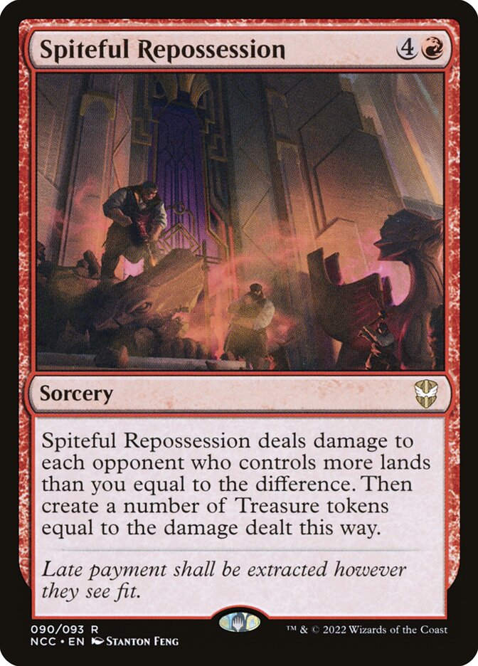 Spiteful Repossession - NCC 90
