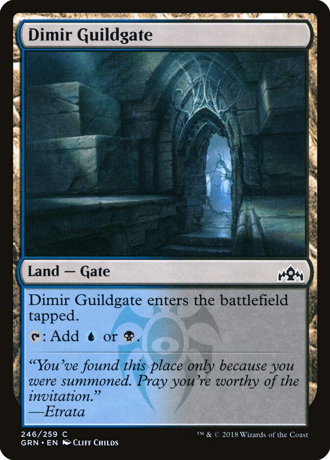 Dimir Guildgate (246) - Guilds of Ravnica 246