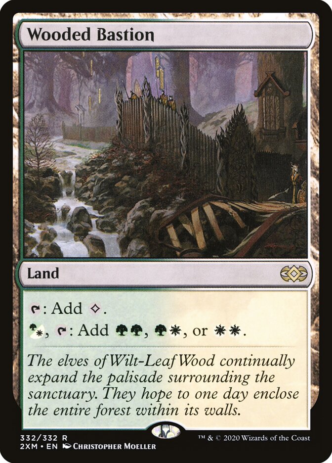 Wooded Bastion - Double Masters 332