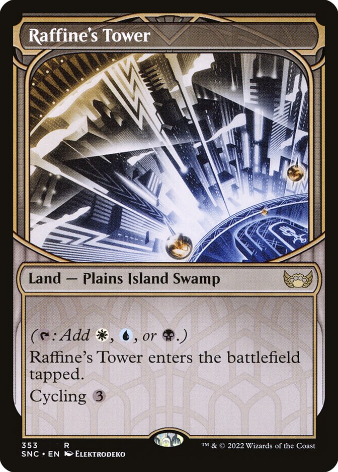 Raffine's Tower - Streets of New Capenna 353 (Foil)