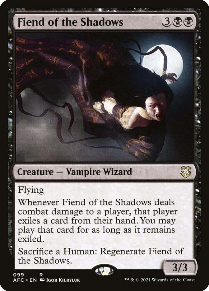 Fiend of the Shadows - AFC 99