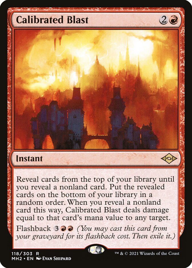 Calibrated Blast - MH2 118
