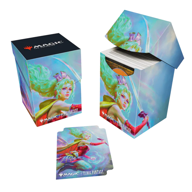 final fantasy mtg deck box Amazon.com: Ultra Pro - Final Fantasy x Universes Beyond Tidus (Commander) 100+ Deck Box for Magic: The Gathering