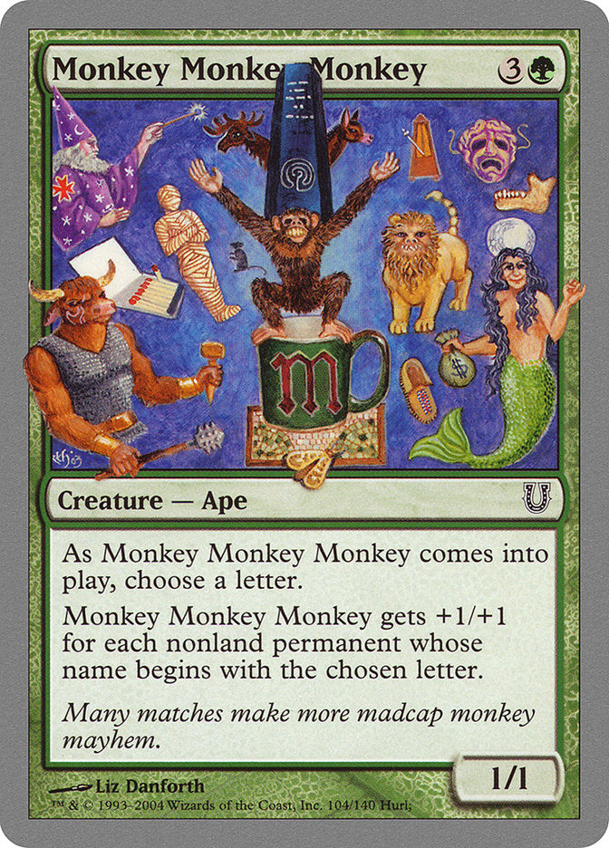 Monkey Monkey Monkey - UNH 104