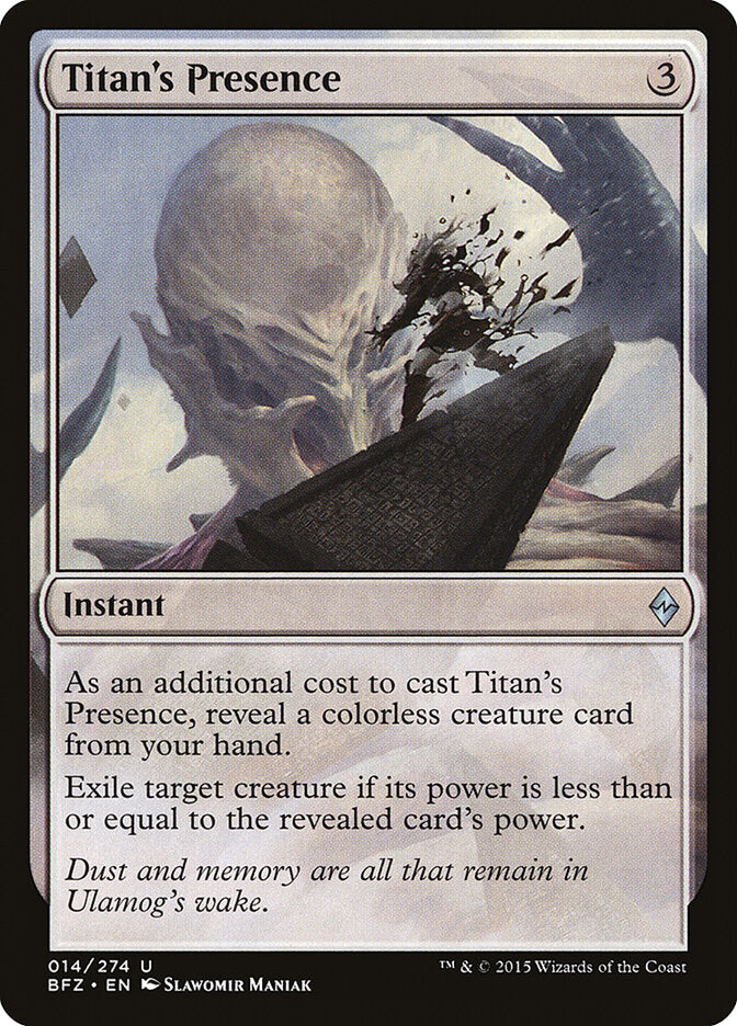 Titan's Presence - Battle for Zendikar 14