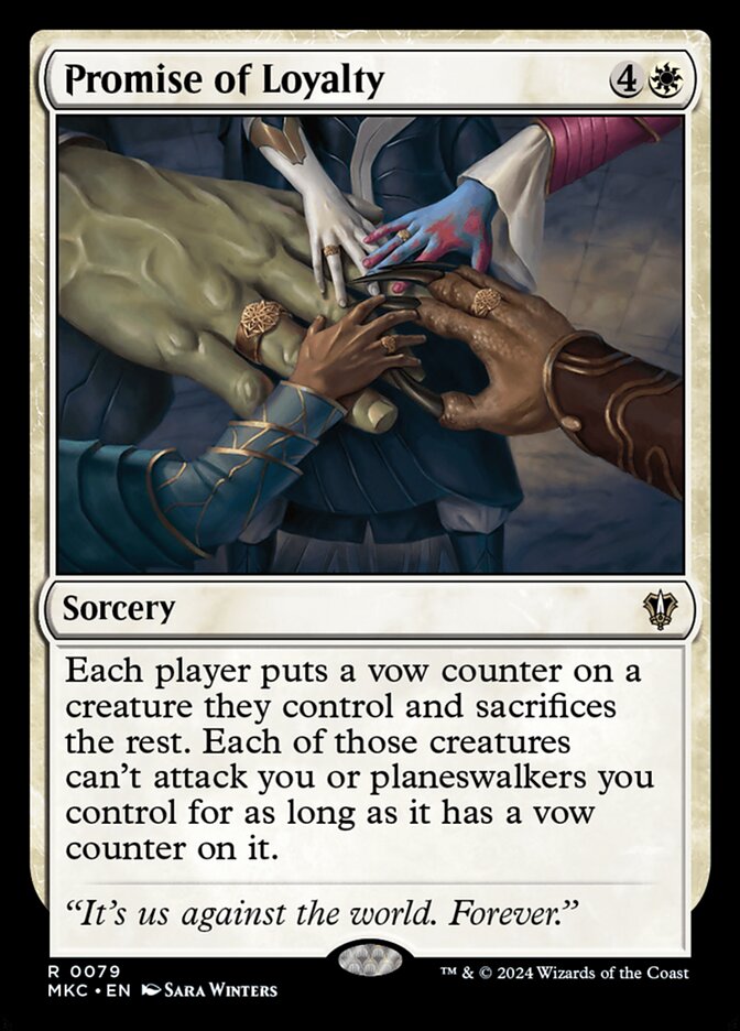Promise of Loyalty - MKC 79