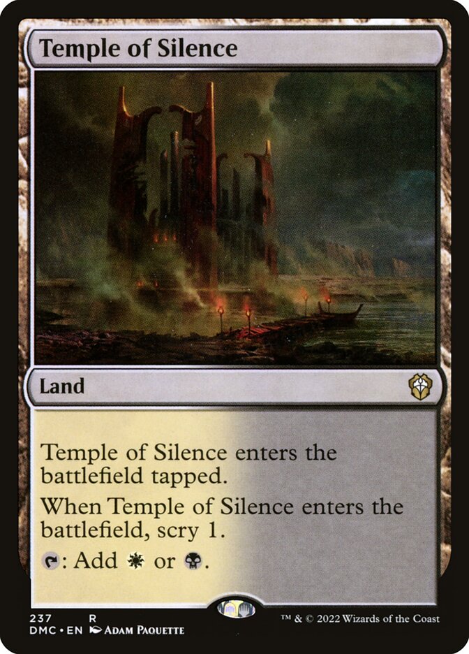 Temple of Silence - DMC 237