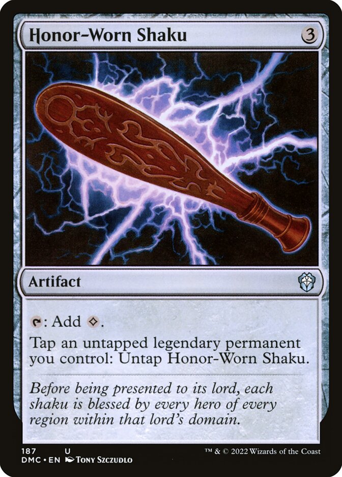 Honor-Worn Shaku - DMC 187