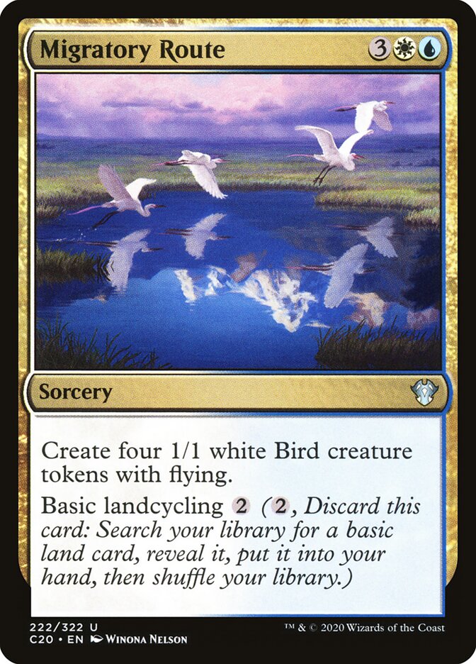 Migratory Route - Commander 2020 222