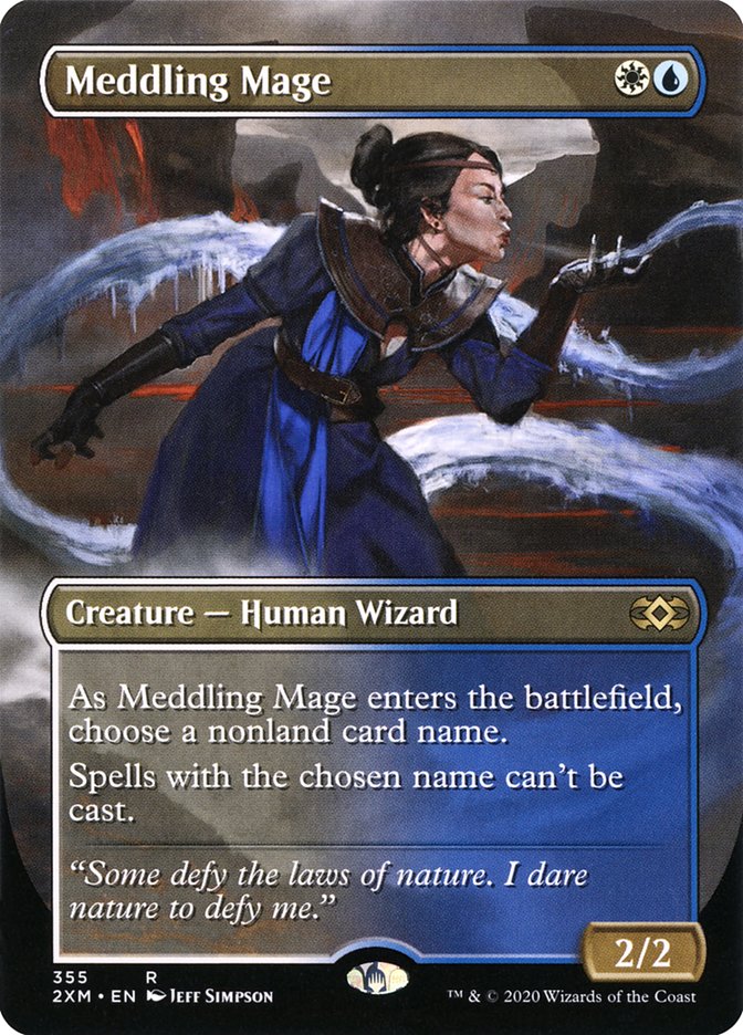 Meddling Mage - Double Masters 355