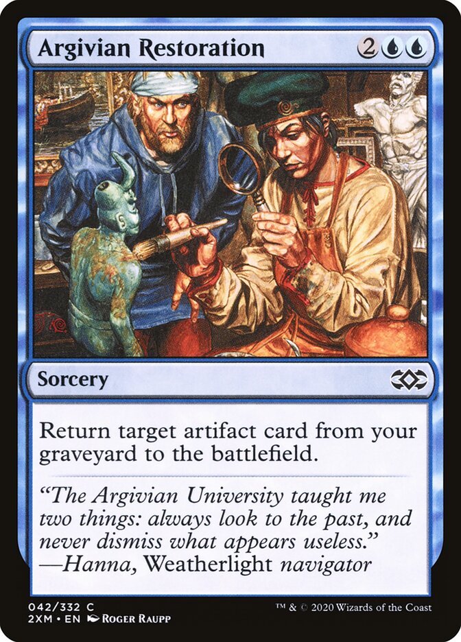 Argivian Restoration - Double Masters 42 (Foil)
