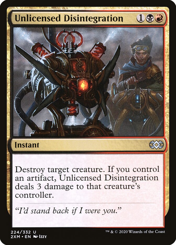 Unlicensed Disintegration - Double Masters 224