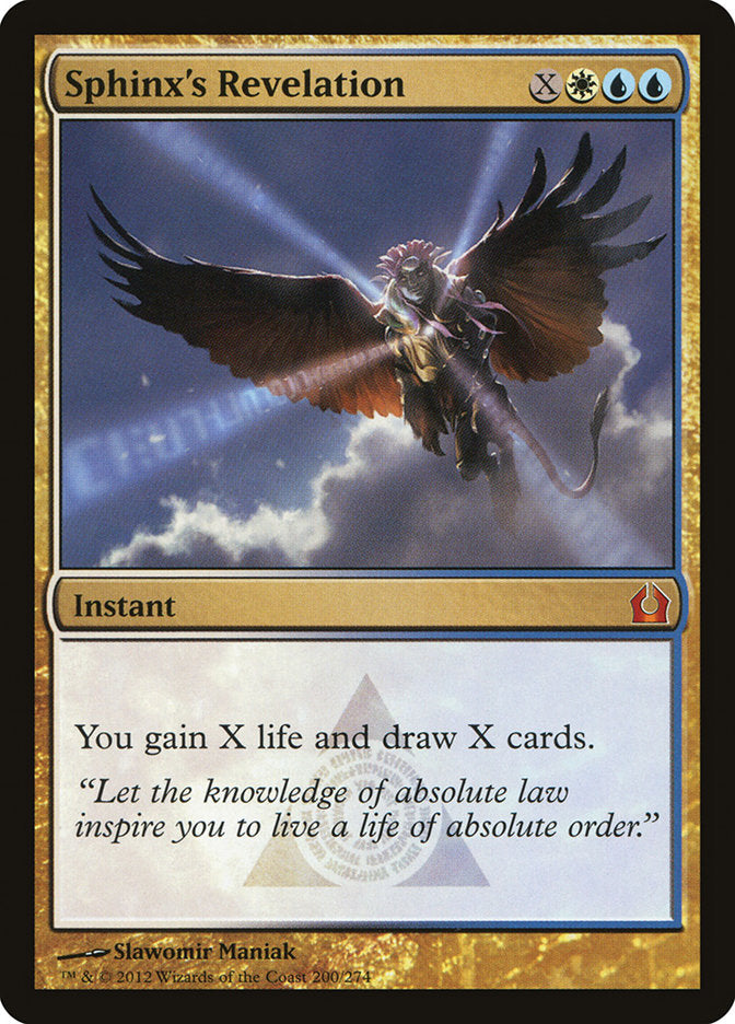 Sphinx's Revelation - Return to Ravnica 200 (Foil)