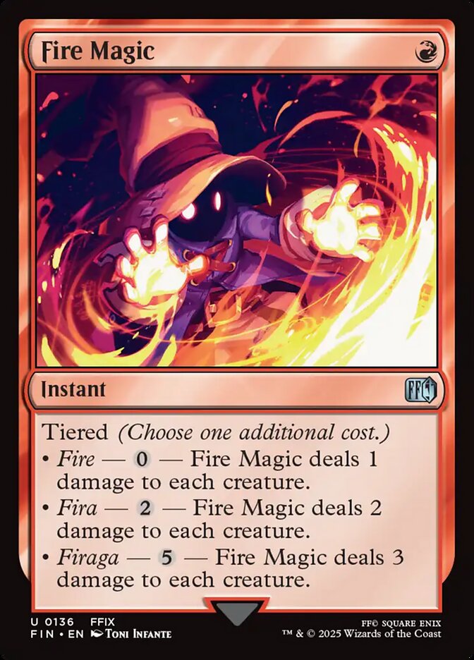 Fire Magic - Final Fantasy 136