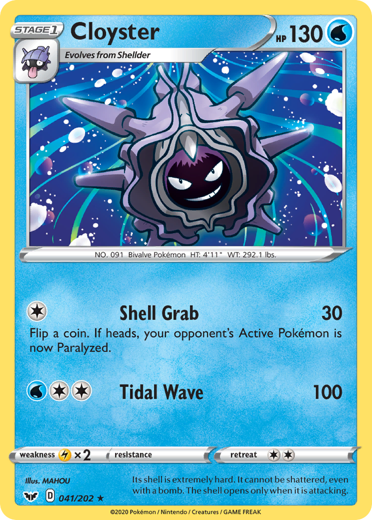 Cloyster - Sword & Shield 041/202