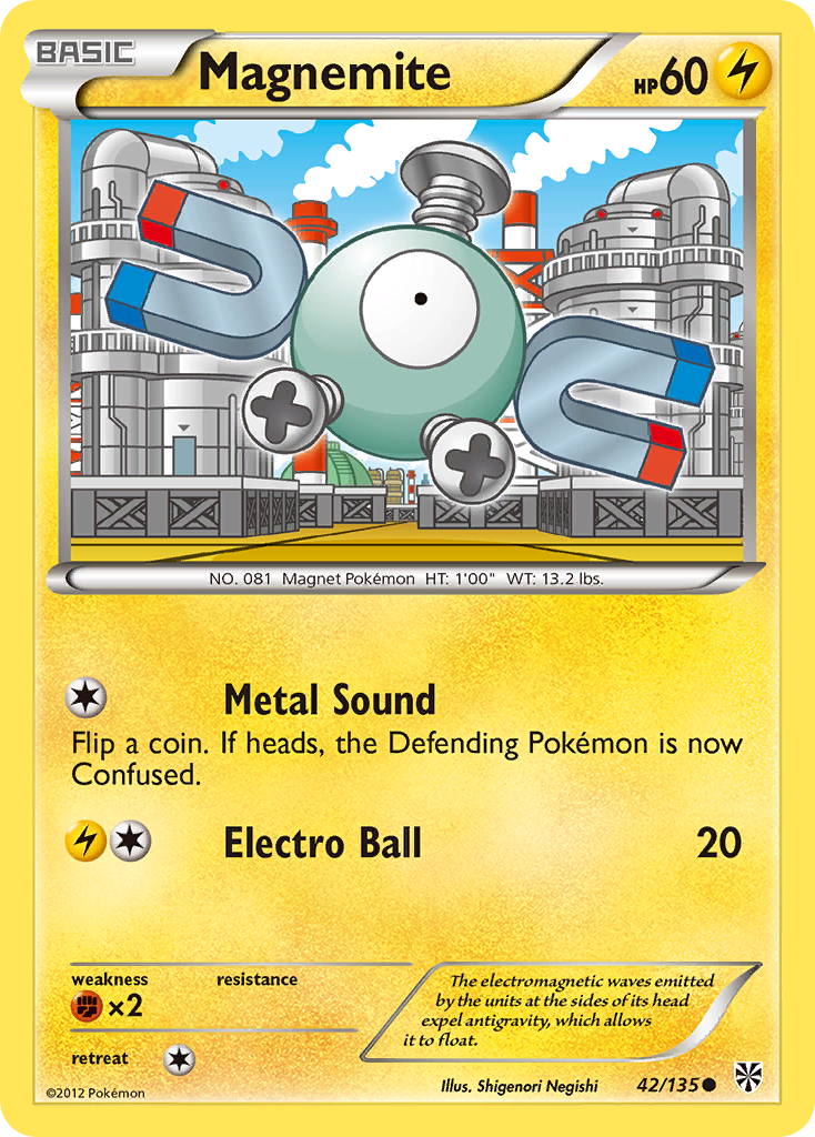 Magnemite - Plasma Storm 42 - Near Mint