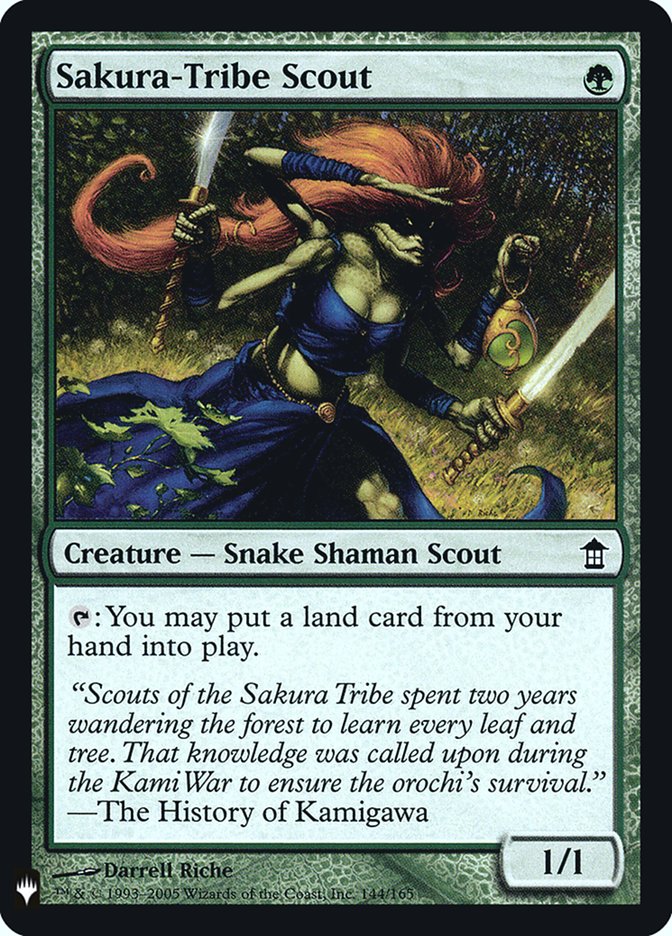 Sakura-Tribe Scout - The List SOK-144 (Foil)