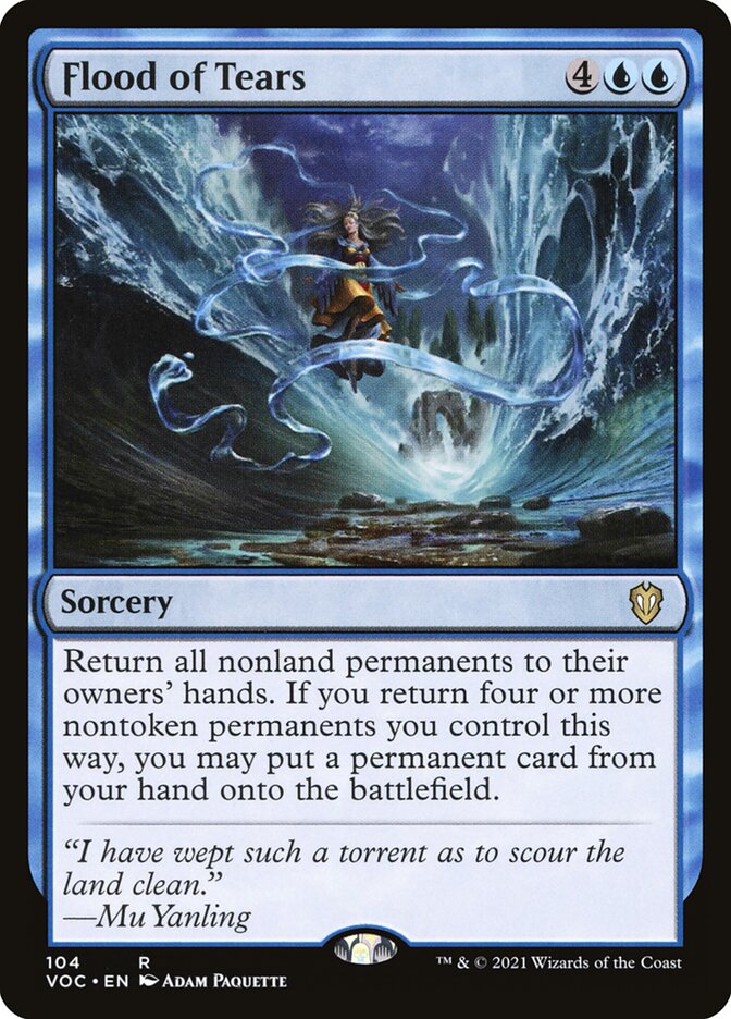Flood of Tears - Crimson Vow Commander 104