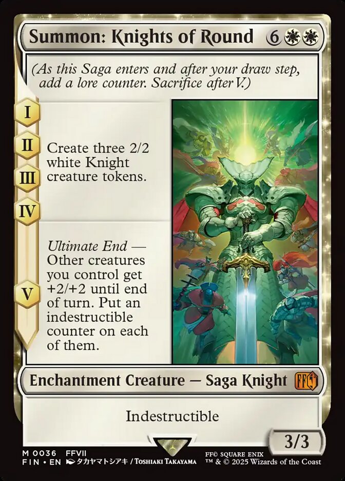 Summon: Knights of Round - FIN 36