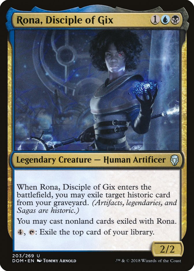 Rona, Disciple of Gix - Dominaria 203
