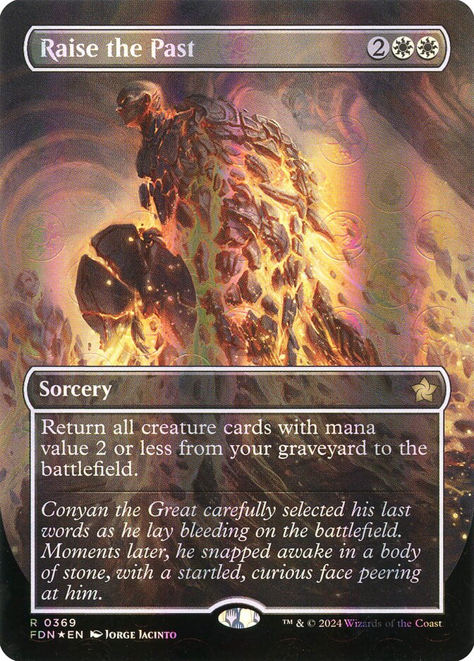 Raise the Past - FDN 369 (Foil)