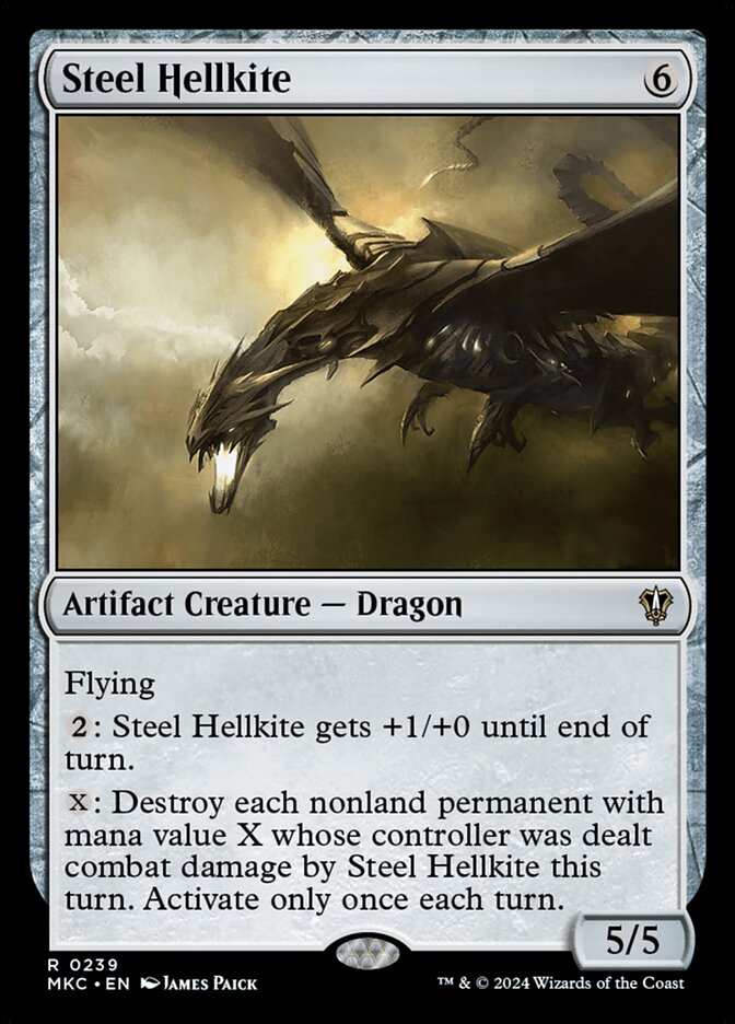 Steel Hellkite - Murders at Karlov Manor Commander 239