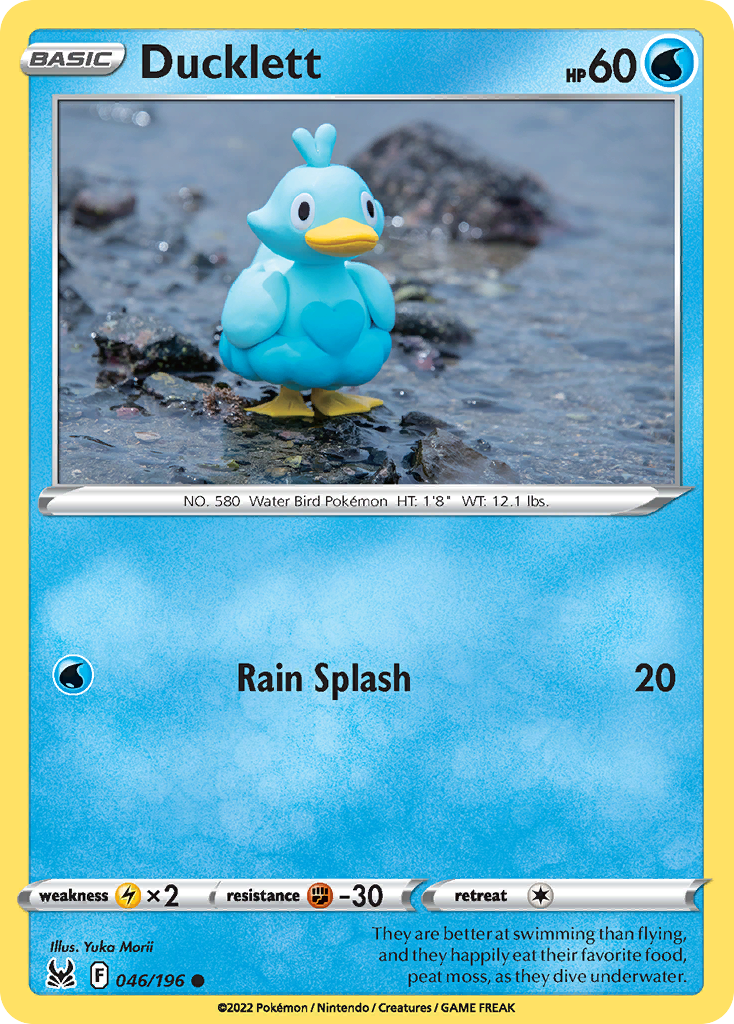 Ducklett - Lost Origin 046/196 - Near Mint