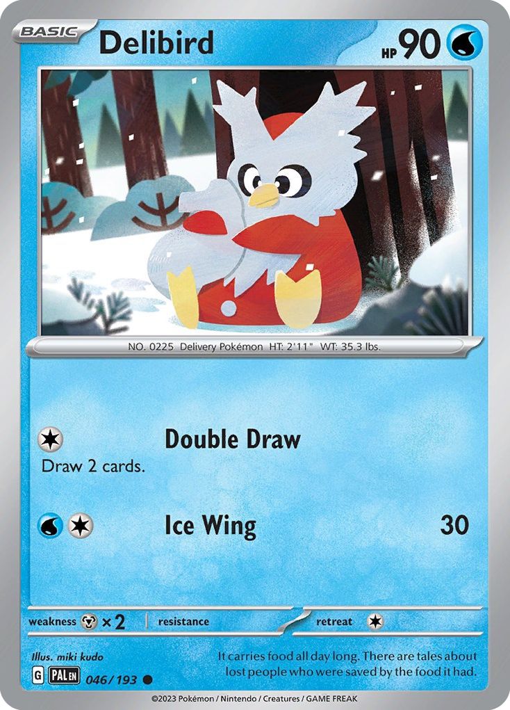 Delibird (Holiday Calendar) - Miscellaneous Cards & Products 046/193 (Foil) - Near Mint