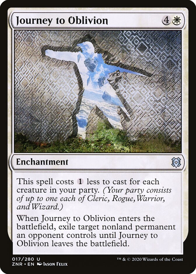 Journey to Oblivion - Zendikar Rising 17 (Foil)
