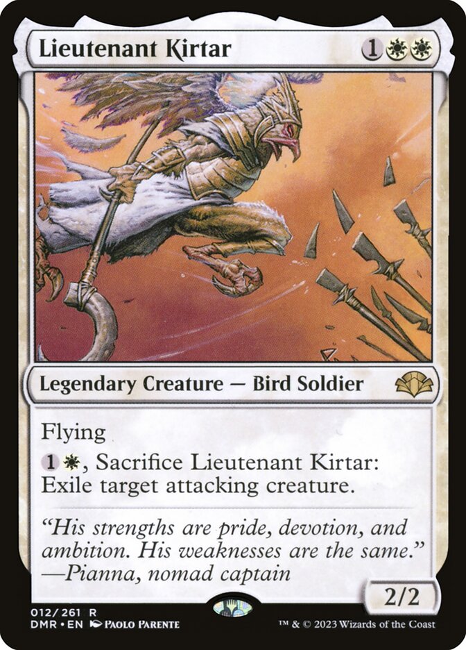 Lieutenant Kirtar - DMR 12 (Foil)