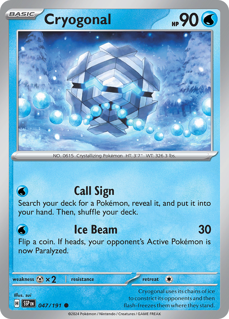 Cryogonal (Holiday Calendar) - Miscellaneous Cards & Products 047/191 (Foil) - Near Mint