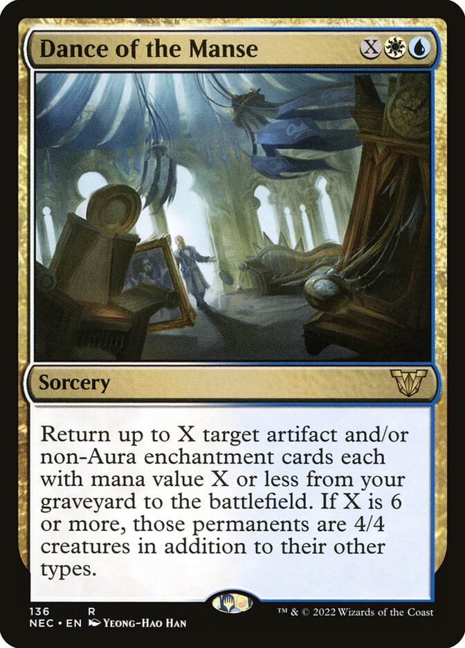 Dance of the Manse - Neon Dynasty Commander 136