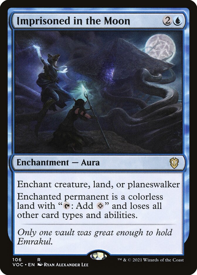 Imprisoned in the Moon - Crimson Vow Commander 106