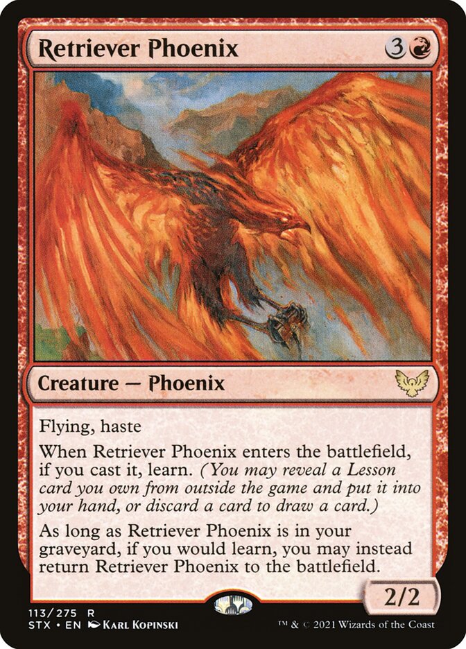 Retriever Phoenix - Strixhaven: School of Mages 113