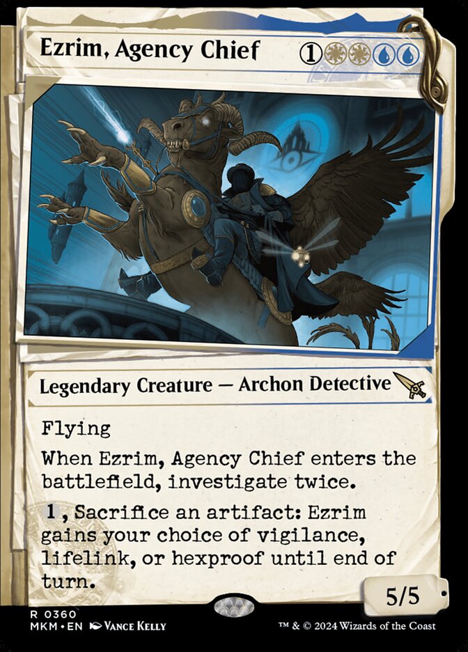 Ezrim, Agency Chief - MKM 360