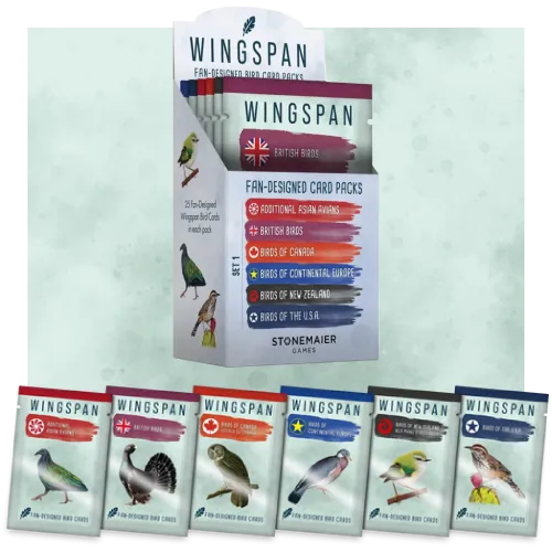 Wingspan Fan-Designed Bird Packs